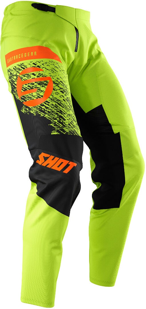 Shot Devo Roll Børn Motocross Bukser grøn/orange 4/5 Figur 3