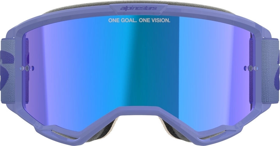 Alpinestars Vision 5 Wordmark Mirror Motocross Glasögon lila Figur 3