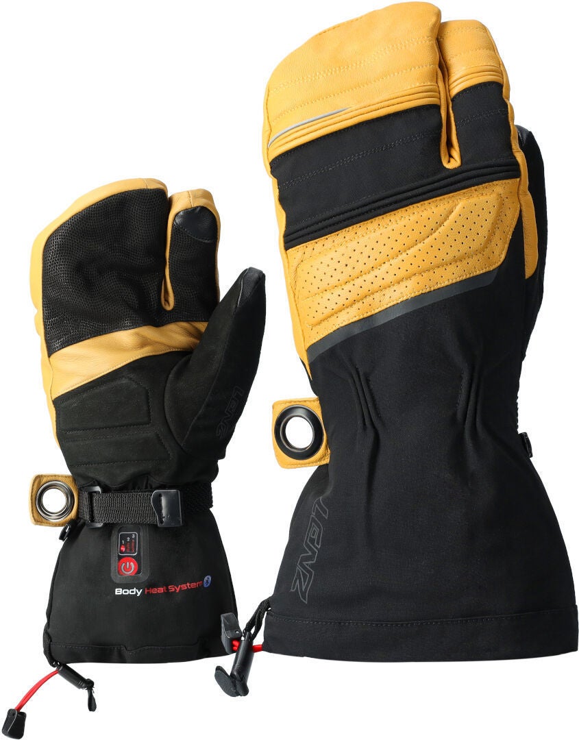 Lenz Heat Glove 8.0 Finger Cap Lobster beheizbare Handschuhe M Abbildung 2