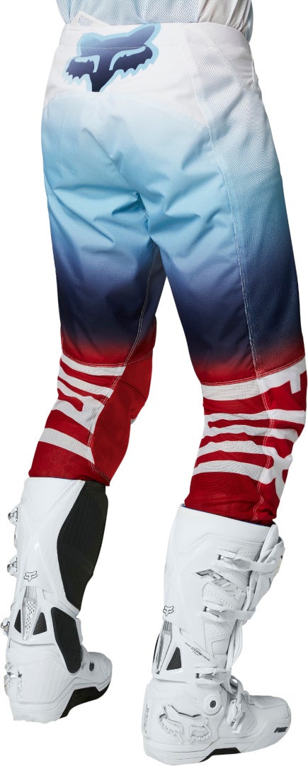 FOX Airline Reepz Motocross Pants white/blue/red 32 Figure 2