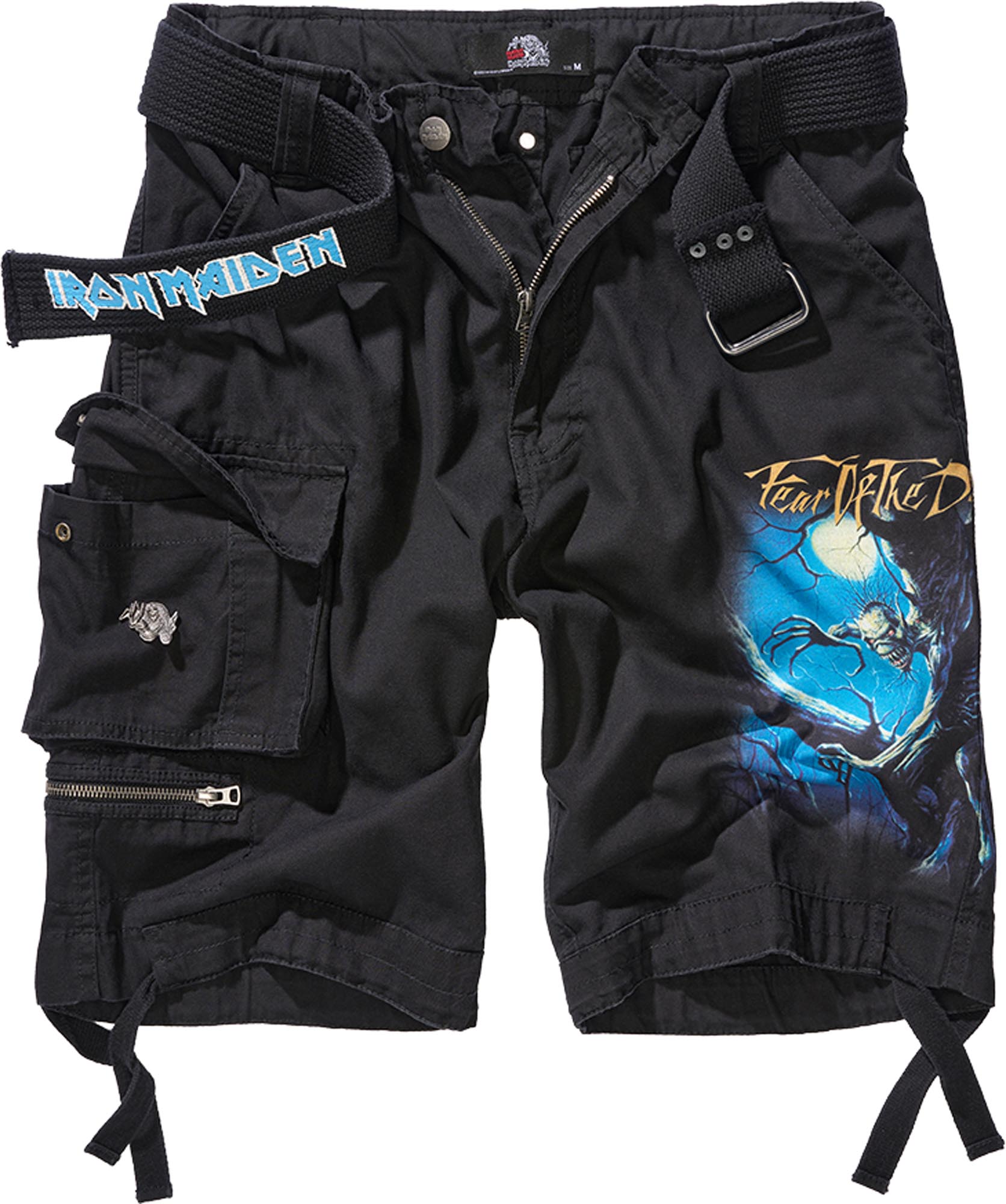 Brandit Iron Maiden Savage Fear of the Dark Curtas Artigo principal Figura 1