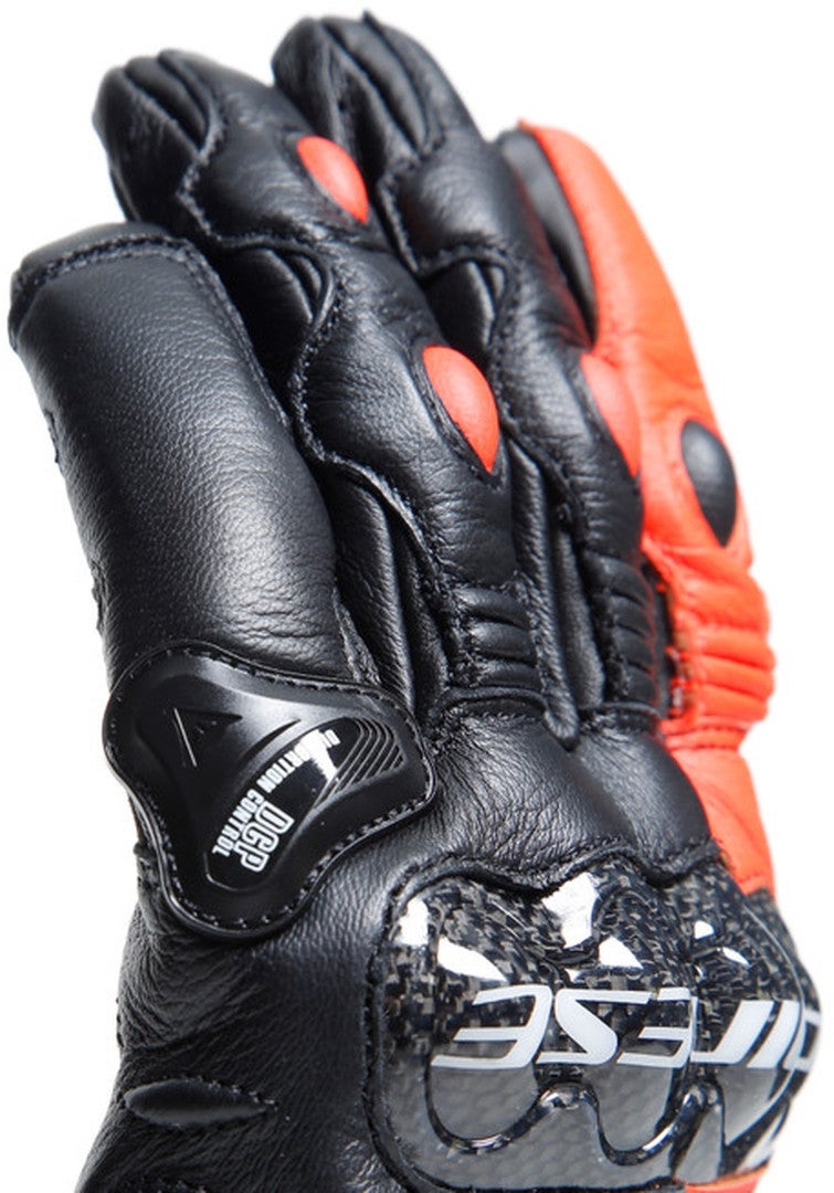 Dainese Carbon 4 Short Motorradhandschuhe schwarz/rot XL Abbildung 11