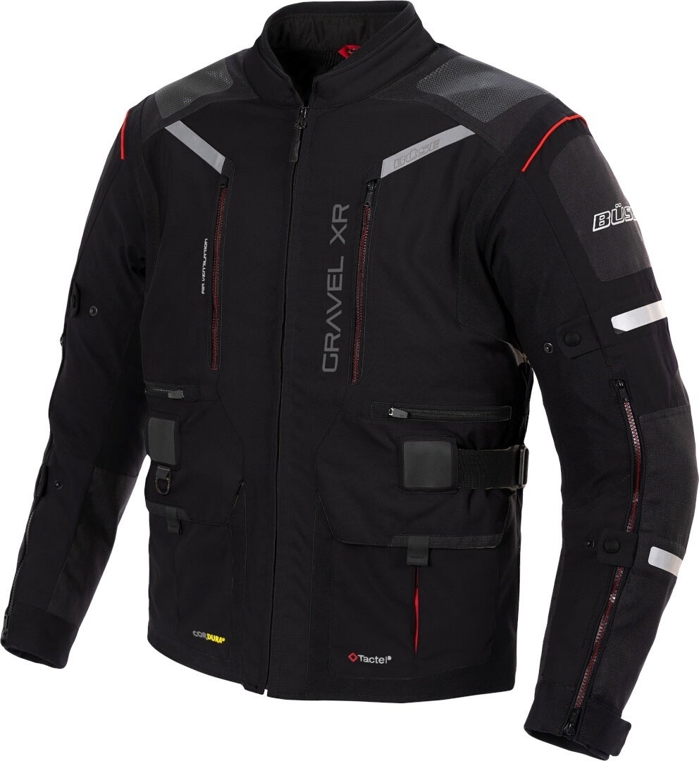 Büse Gravel XR Waterproof Motorcycle Textile Jacket black 52 Figure 1