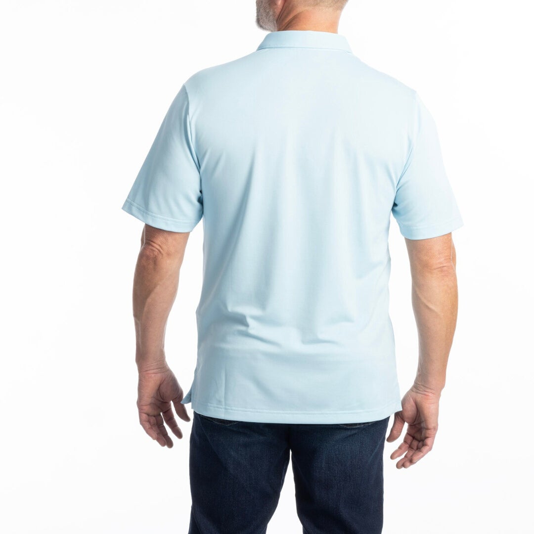 Side view of Klim Sentinel Polo Shirt