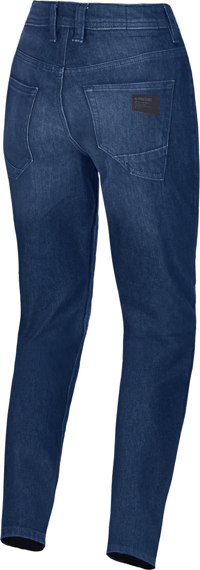 Alpinestars Stella Flex-Ast 5 Ladies Motorcycle Jeans Indigo Wash 30 Figure 2