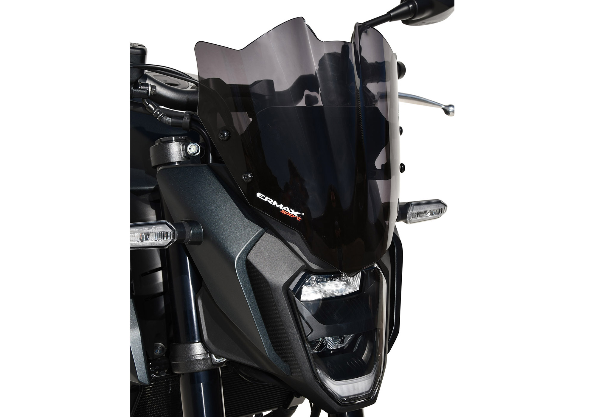 Plasă ERMAX pentru bicicletă goală Sticlă acrilică (PMMA) Figura 1