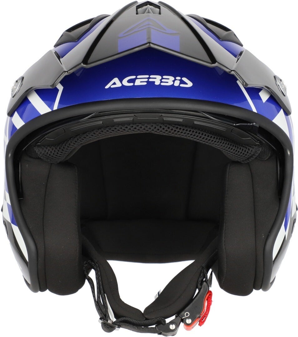 Acerbis Aria Sport Casco Jet nero/blu L (59) Figura 8