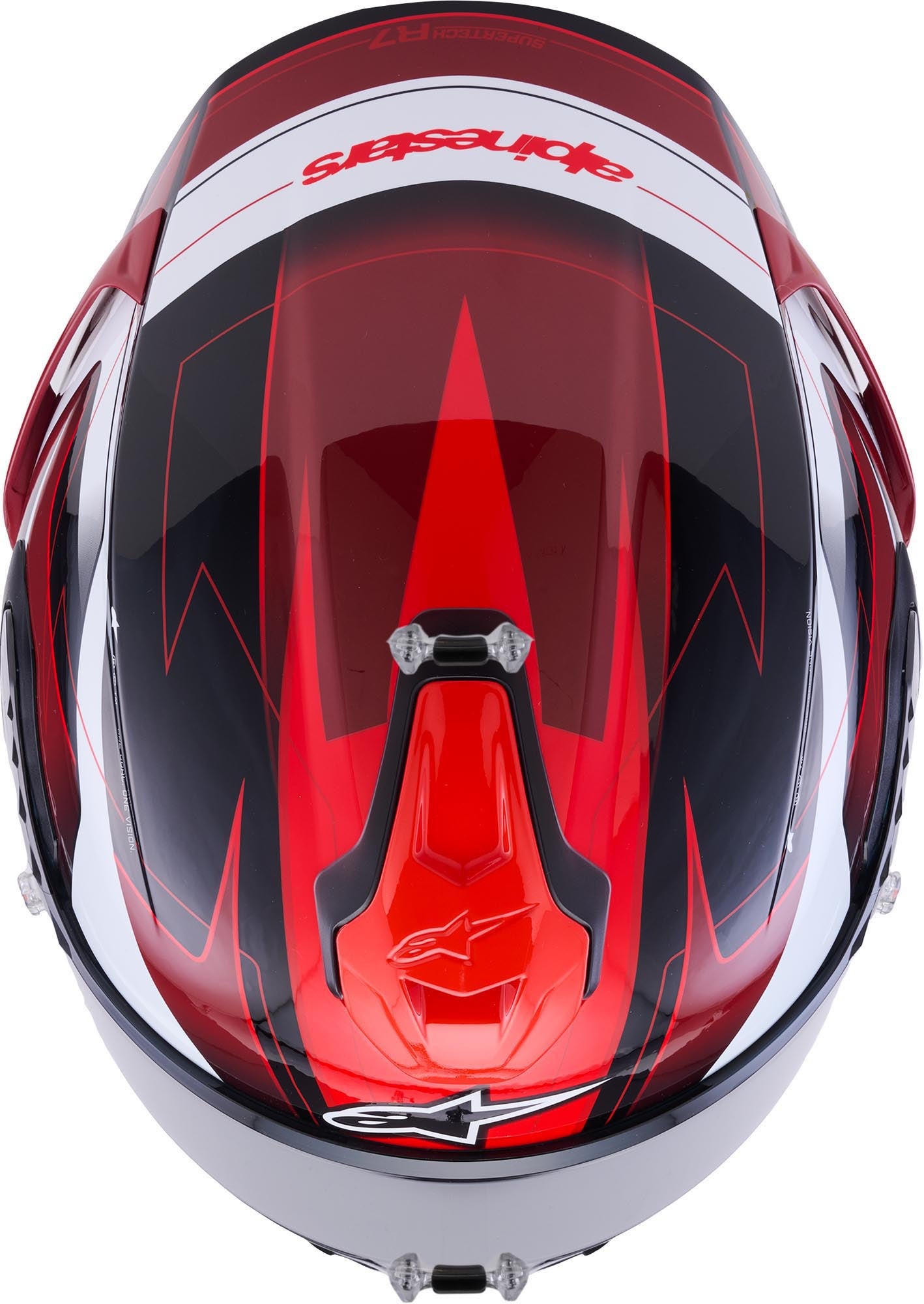 Alpinestars S-R7 Kinetis Helm schwarz/rot/weiß L Abbildung 5