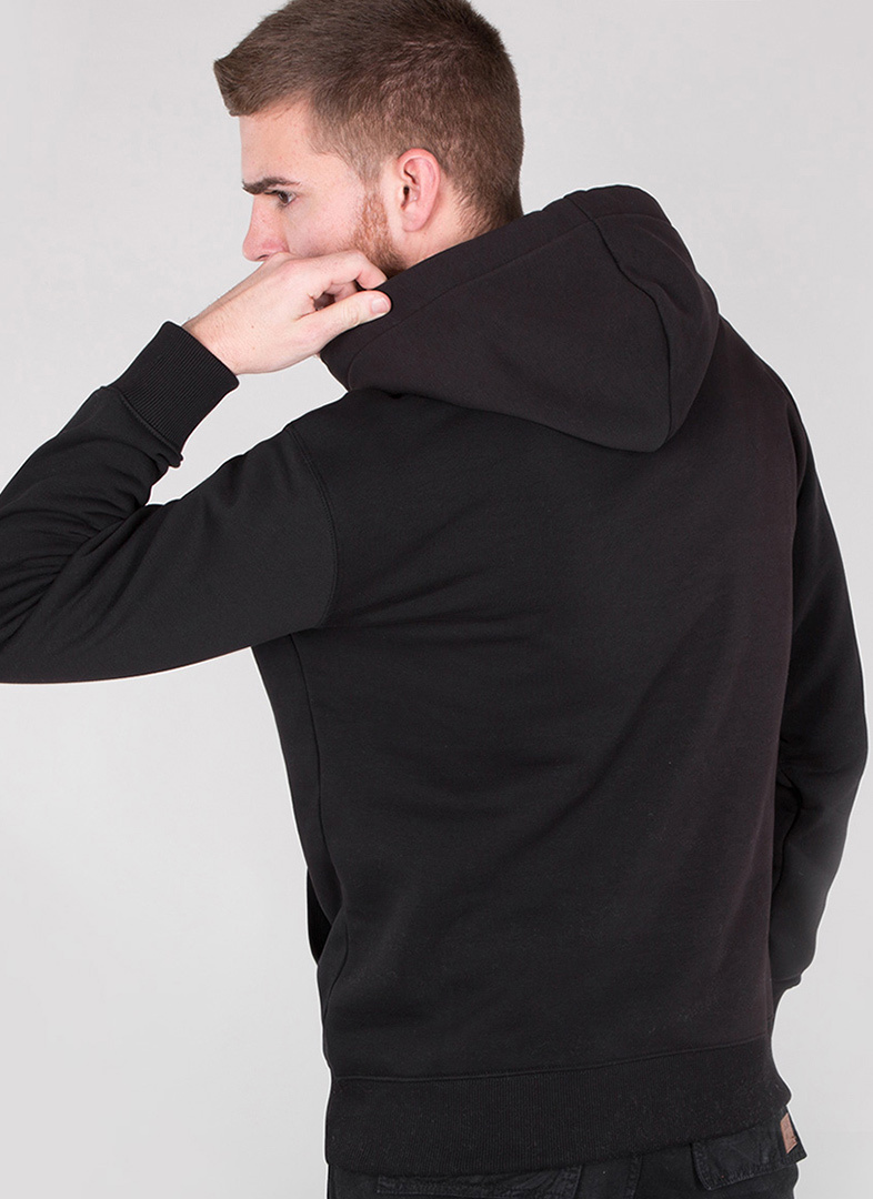 Alpha Industries Basic Hoodie black/gold 3XL Figure 3