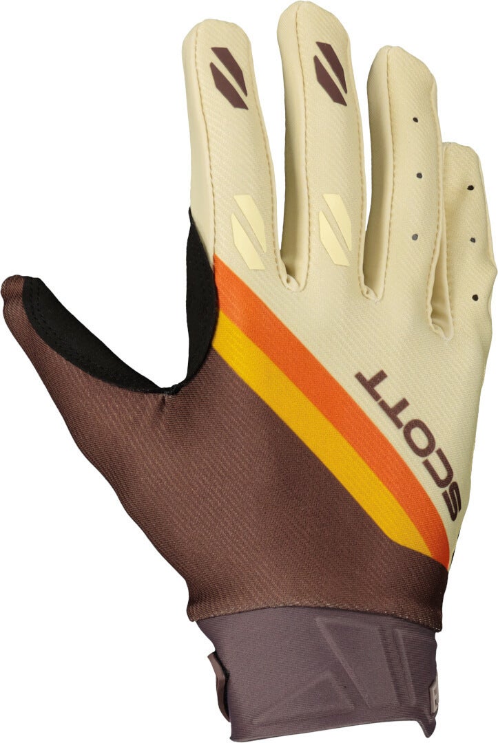 Scott Evo Dirt Motocross Gloves dark brown/beige L Figure 1