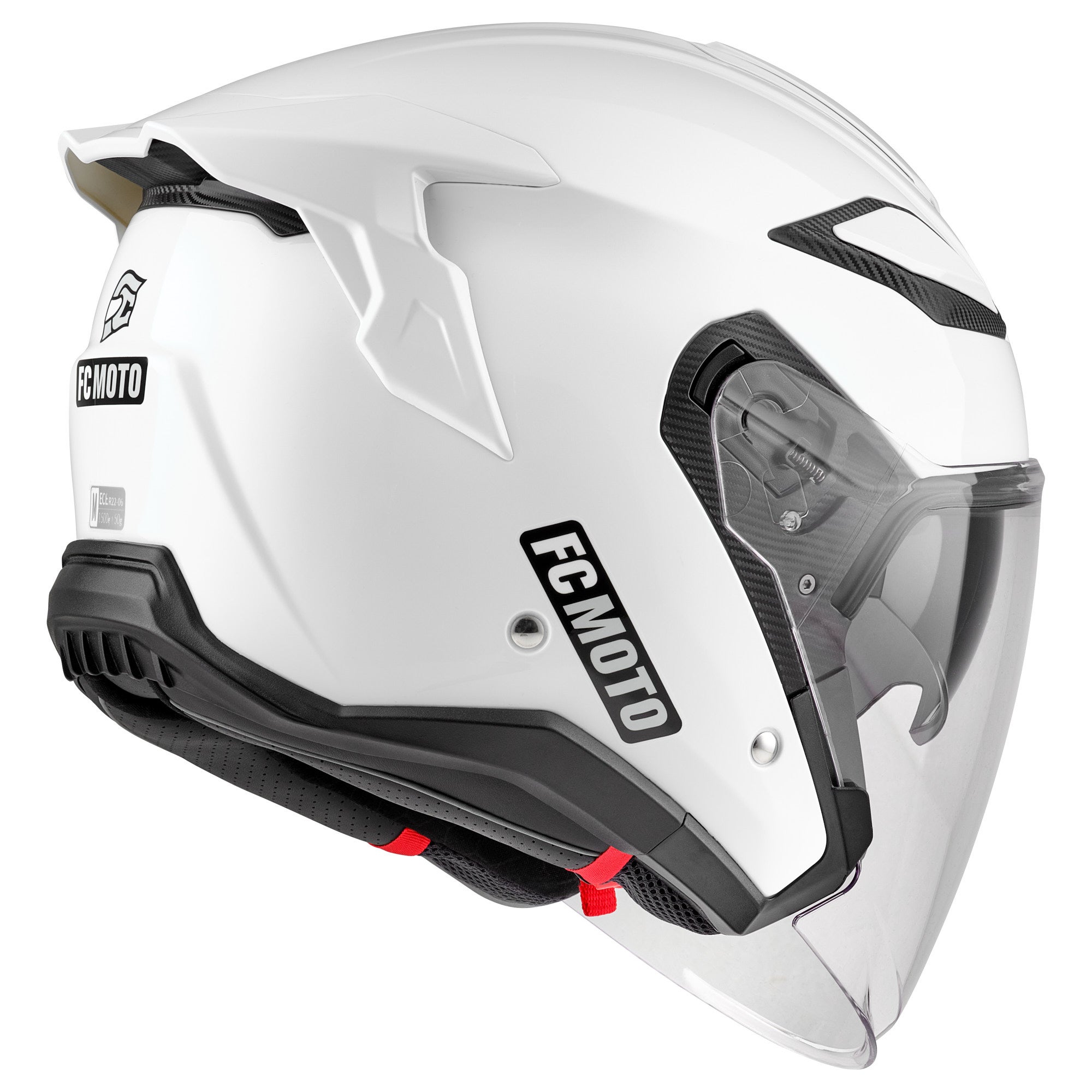 FC-Moto G-279 Capacete a jato Branco XS (53/54) Figura 3