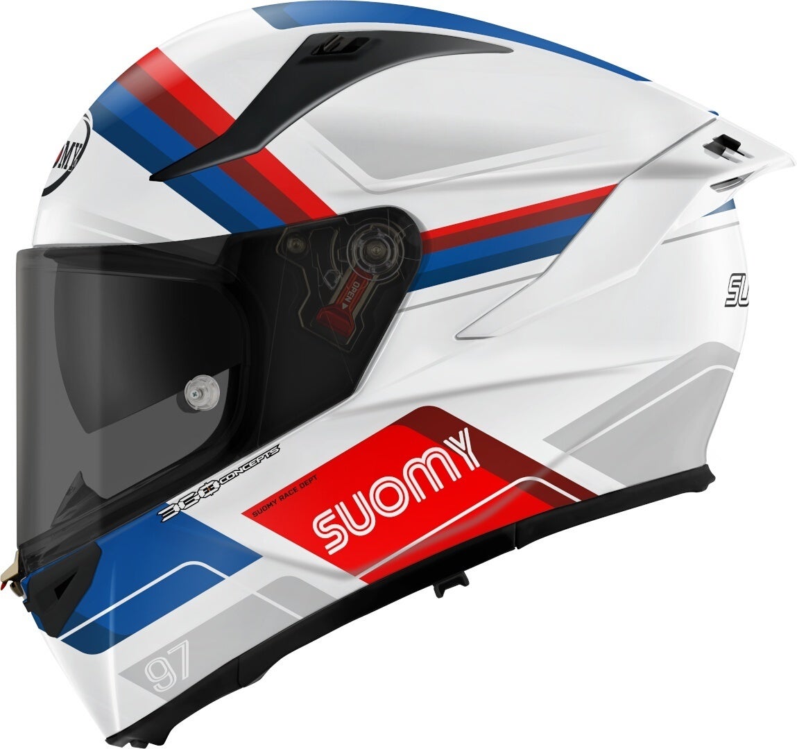 Suomy Speedstar 2 Vantage Helm weiß/blau L (59/60) Abbildung 1