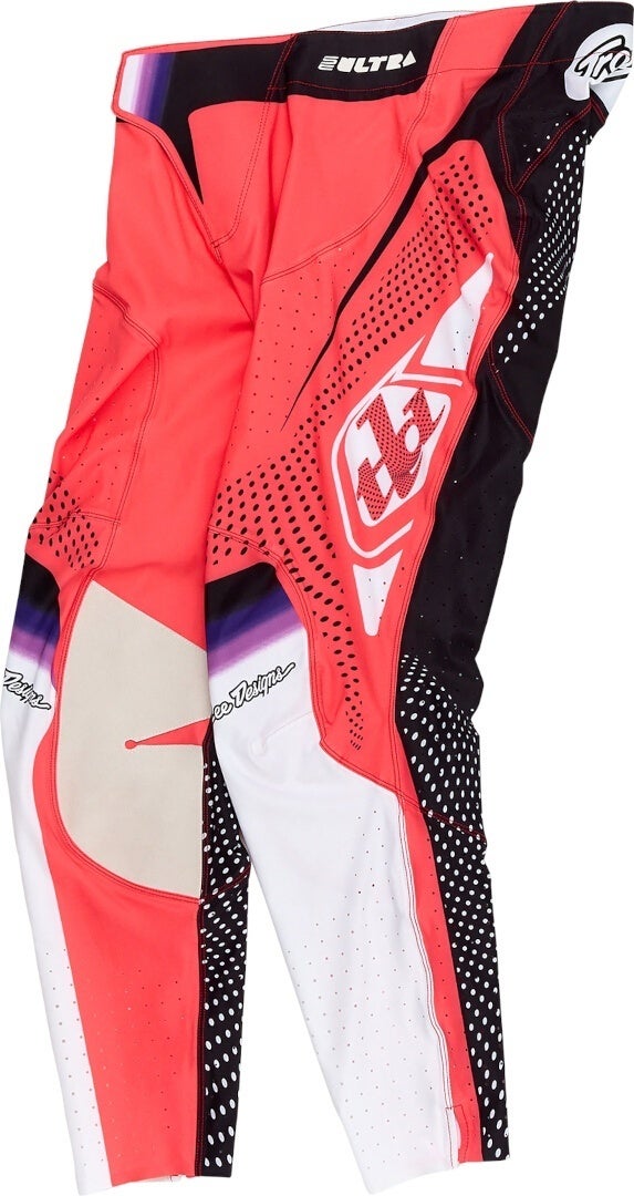 Troy Lee Designs SE Ultra Optic Motocross Hose weiß/pink/schwarz 36 Abbildung 1