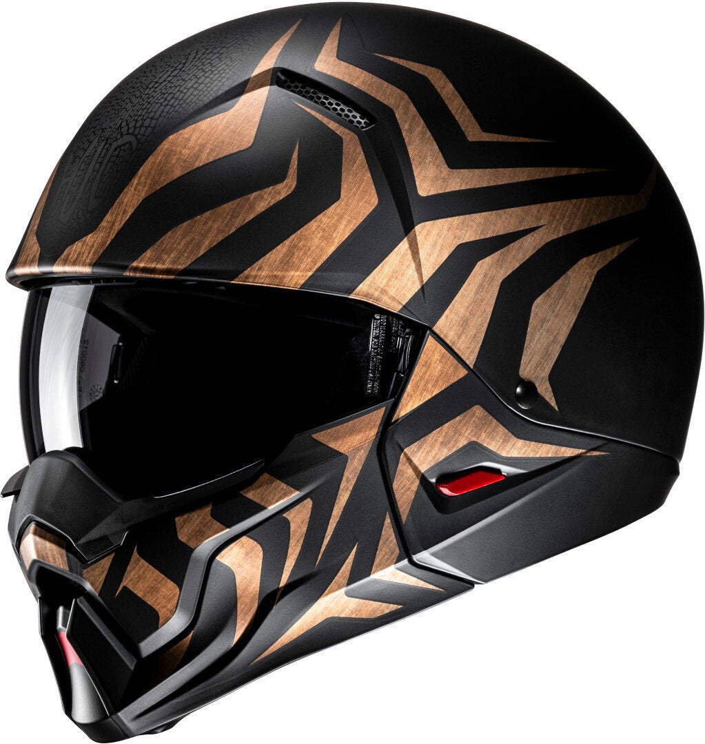 HJC i20 Thorn Jethelm schwarz/gold XL (60/61) Abbildung 1