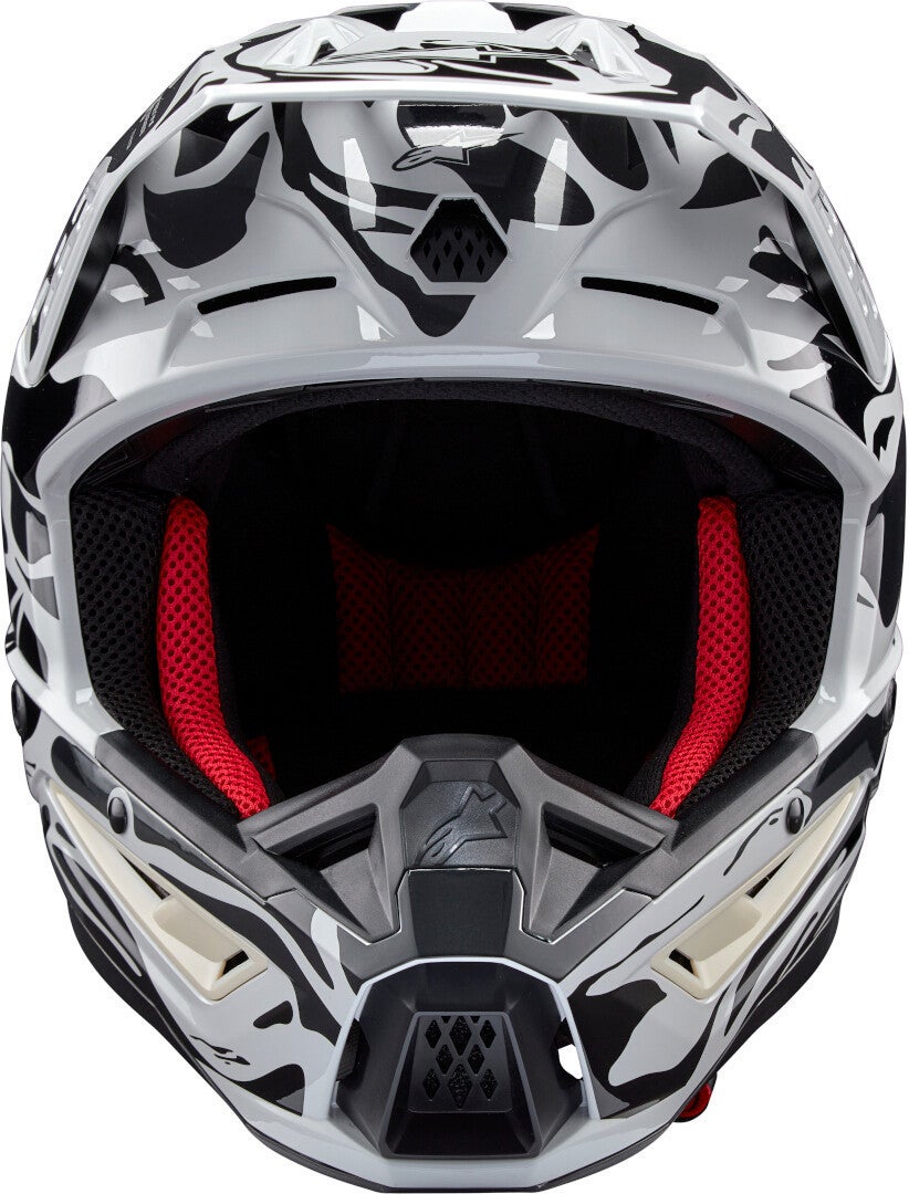 Side view of Alpinestars S-M5 Mineral 2024 Motocross Helmet