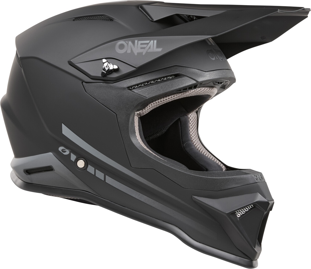 Oneal 1SRS Solid Cască de motocross pentru copii negru Y/XL (51-52) Figura 7