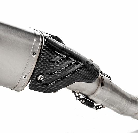 Akrapovic Scut termic din carbon Figura 2