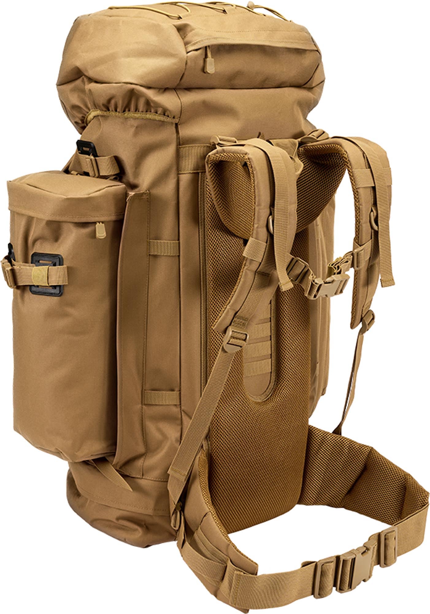 Brandit US Cooper Mountain Ryggsäck Camel Figur 4