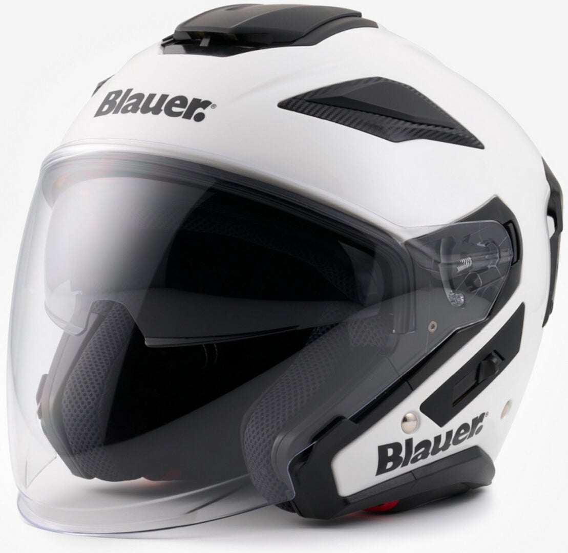 Blauer JJ-01 Monocolor Casco Jet Blanco M (56/58) Figura 1