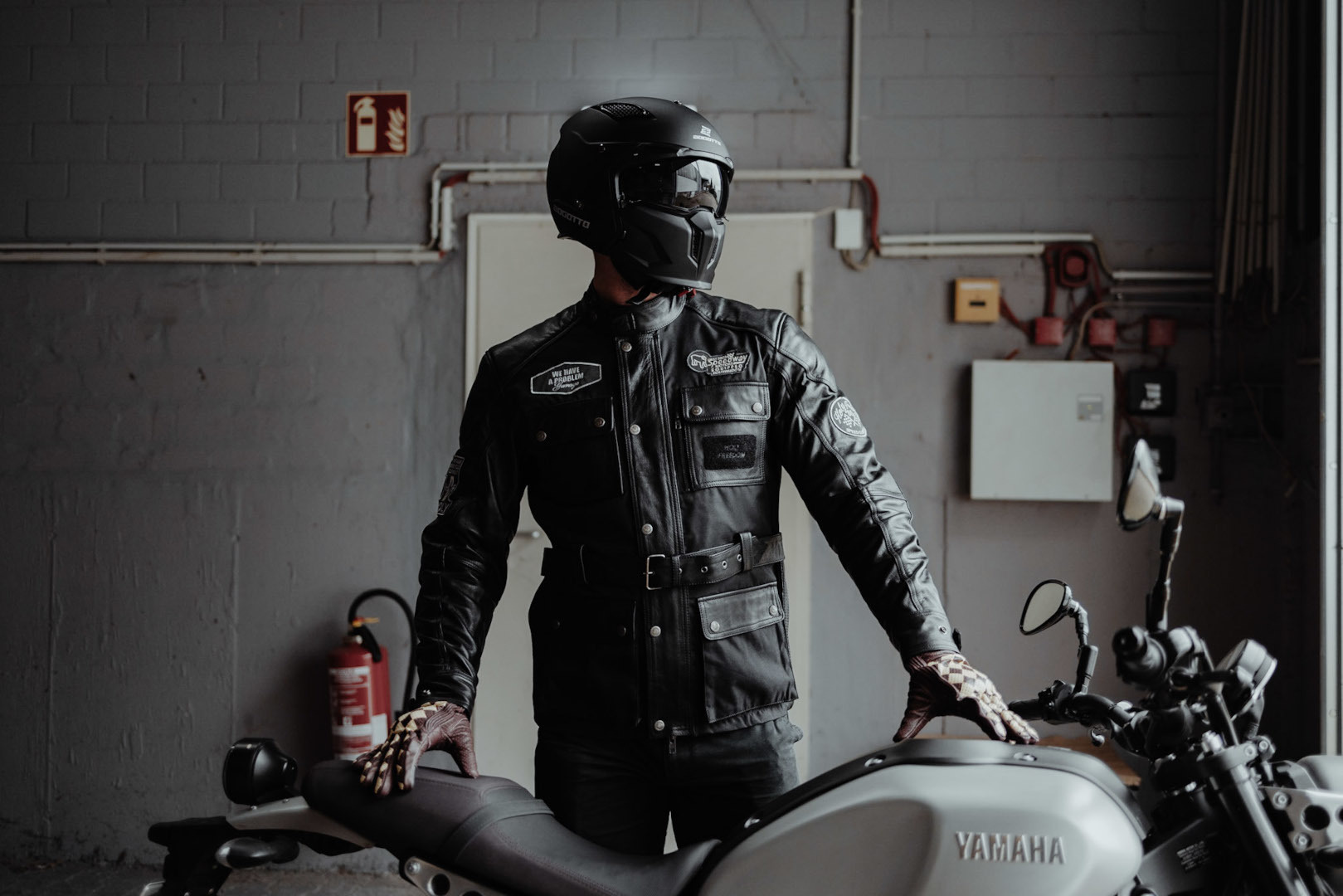 HolyFreedom Quattro TL motorcycle leather/textile jacket S Figure 5
