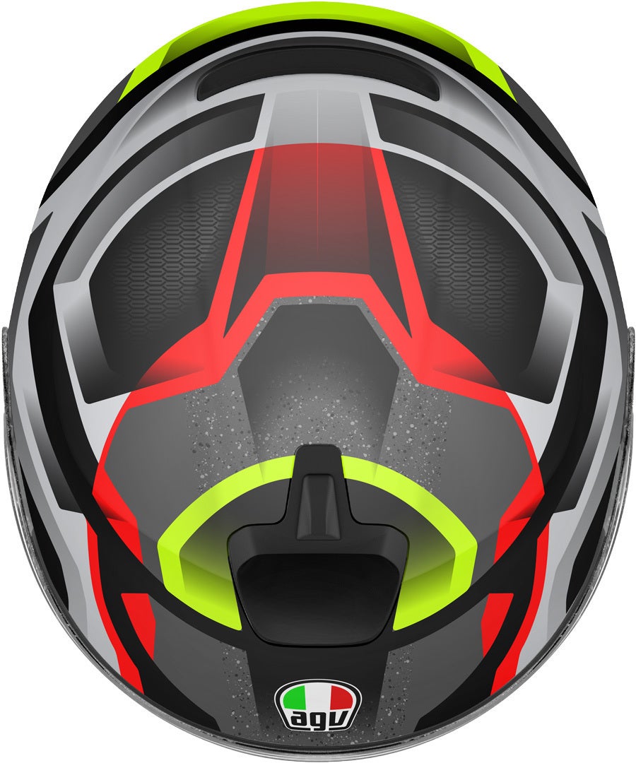 AGV Irides Zurigo Jethelm schwarz/rot/gelb M (57/58) Abbildung 2