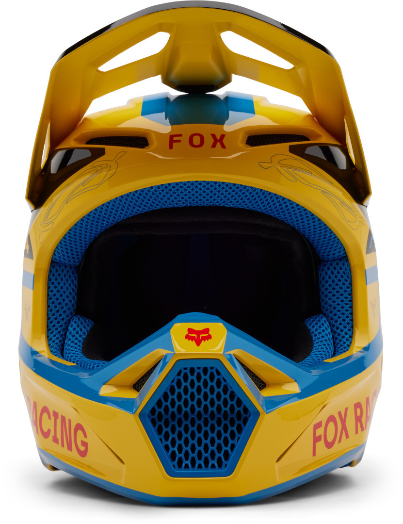 FOX V1 Race Spec MIPS Motocross hjälm gul XS (53/54) Figur 5