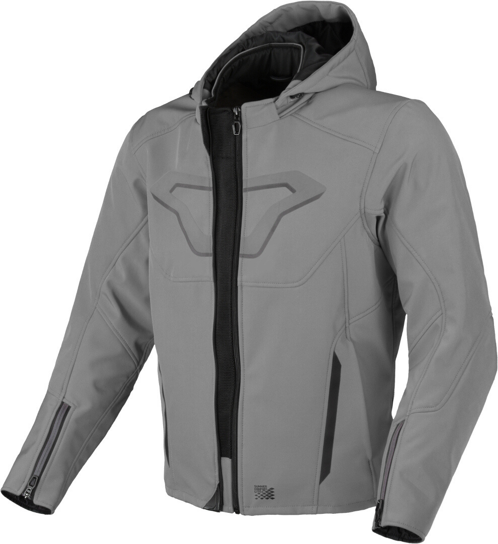 Macna Atracor Motorcycle Textile Jacket grey XL Figure 2