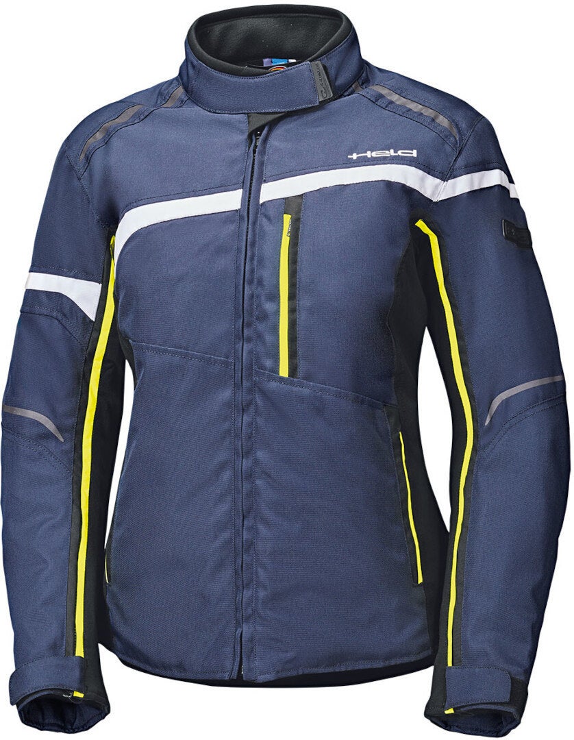 Held Silara imperméable dames moto textile veste bleu/néon-jaune S Figure 1