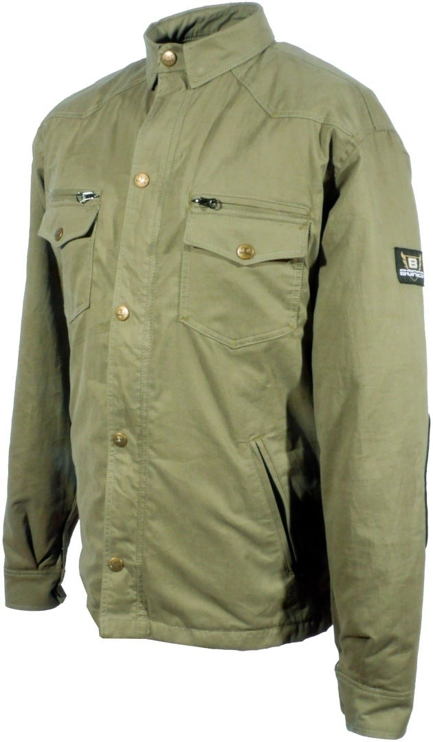 Bores Military Jack Olive Camicia Moto S Figura 1