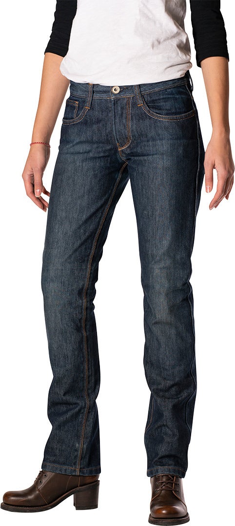 Rokker Revolution Stretch Ladies Motorcycle Jeans 25 L34 Figure 2
