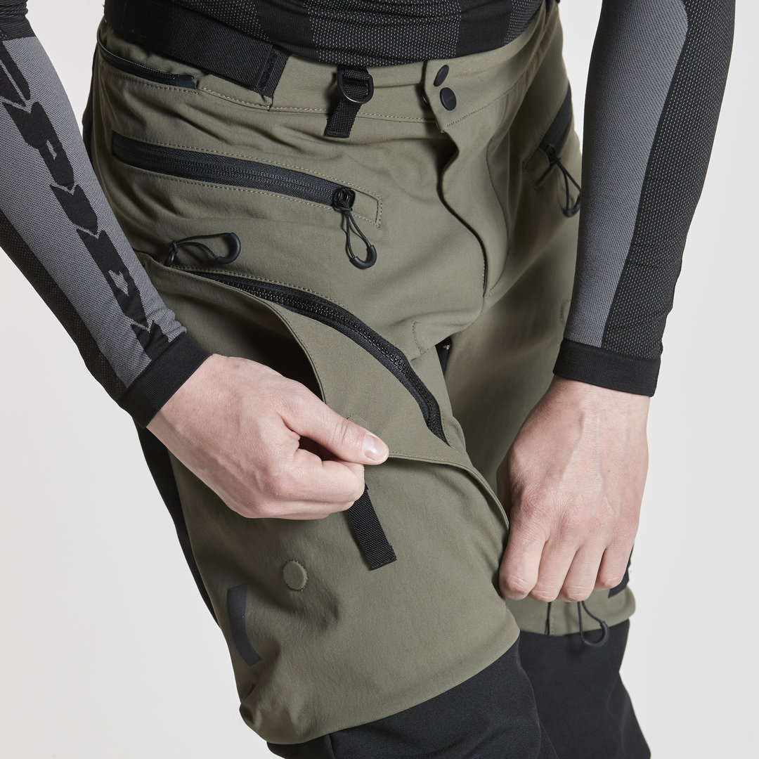Spidi Frontier Motorrad Textilhose schwarz/oliv M Abbildung 5