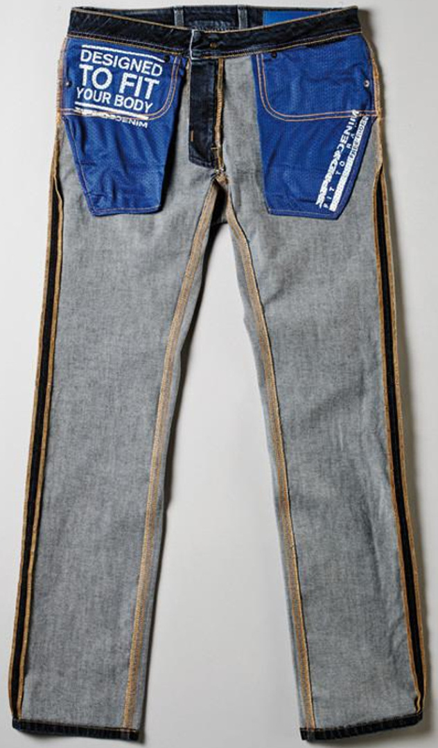 Spidi Denim Free Rider Slim Fit Blugi de motocicletă Spălat cu piatră întunecată 30 Figura 2