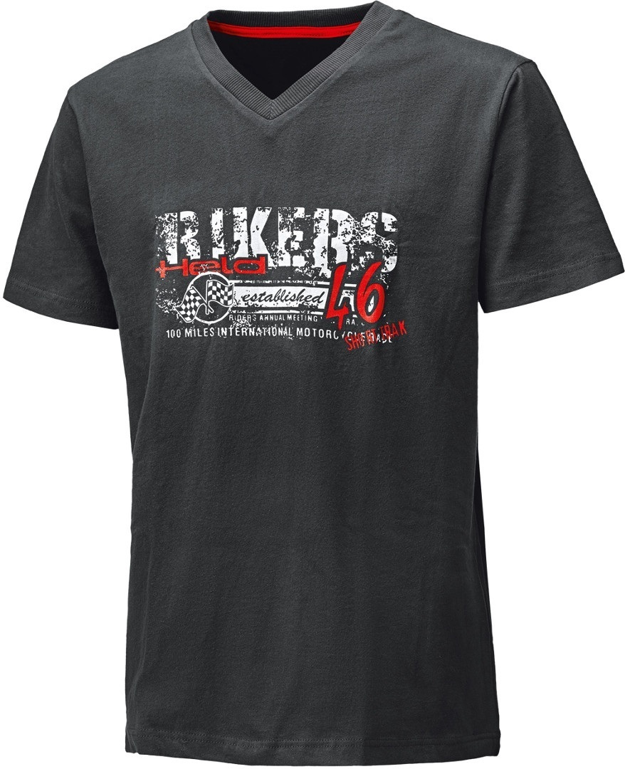 Held Bikers T-Shirt noir/rouge M Figure 1