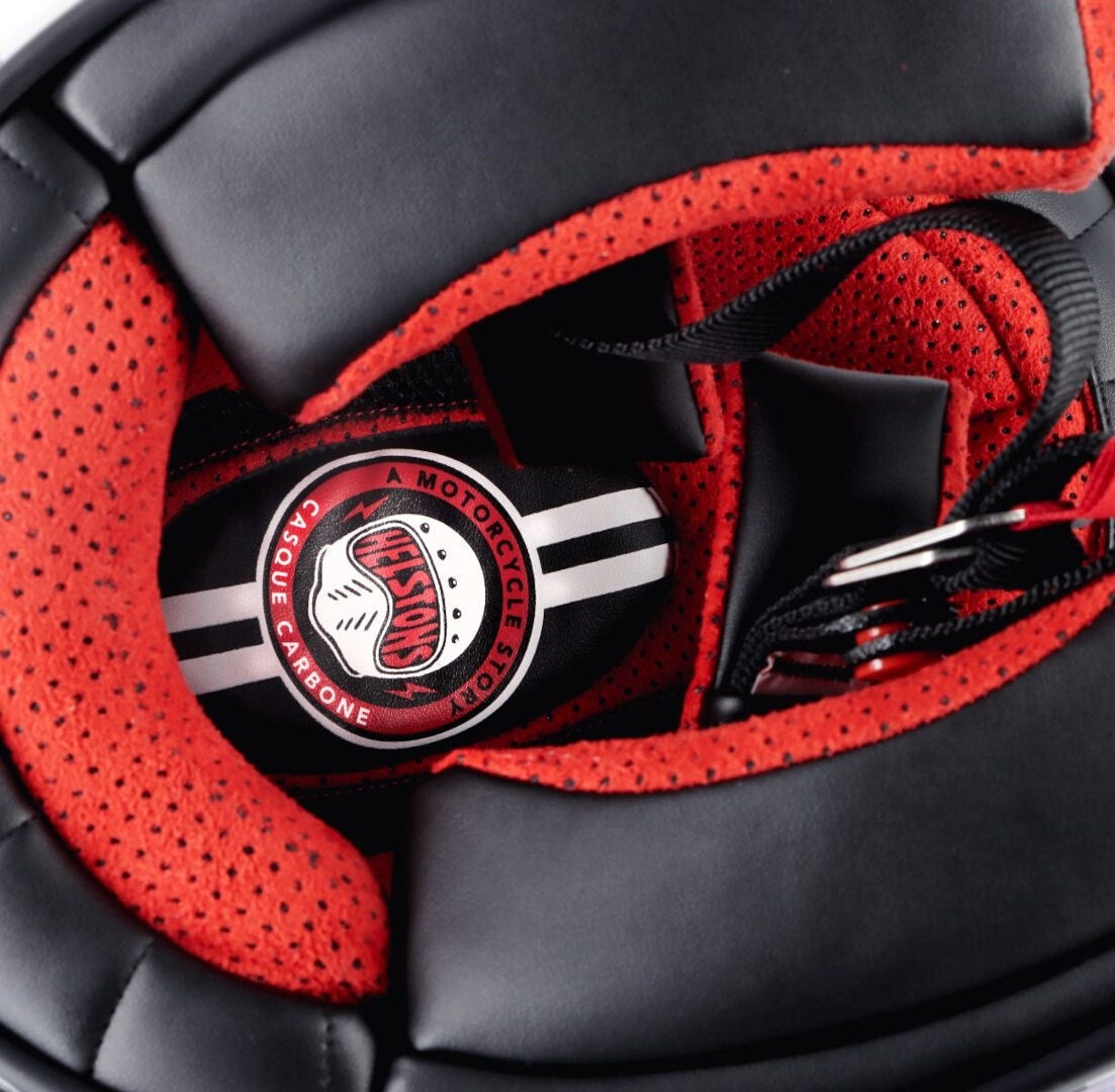 Helstons Naked Full Face Mat Carbon Casco M (57/58) Figura 2