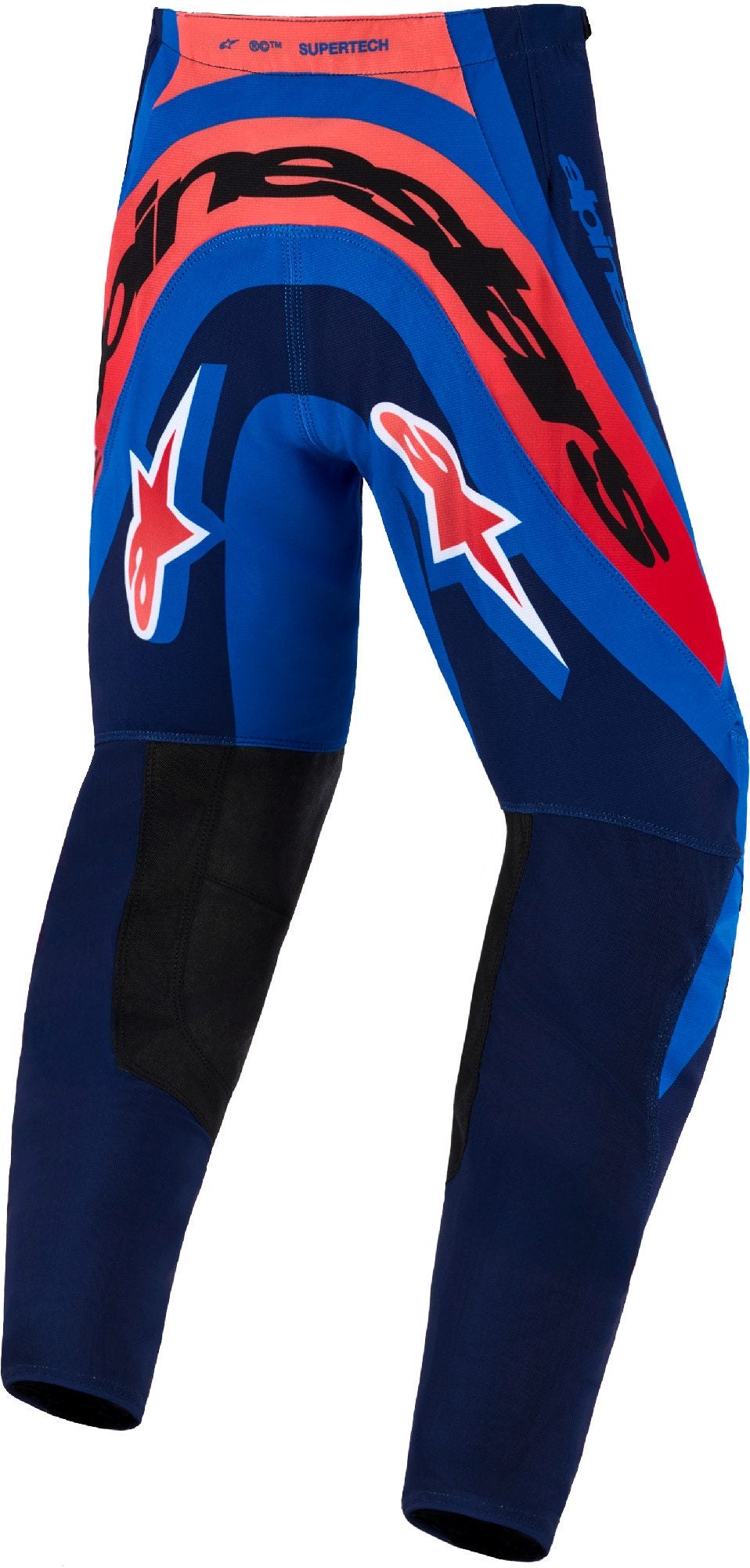 Alpinestars Supertech Vista Pantaloni Motocross Bambini blu scuro/rosso 28 Figura 2