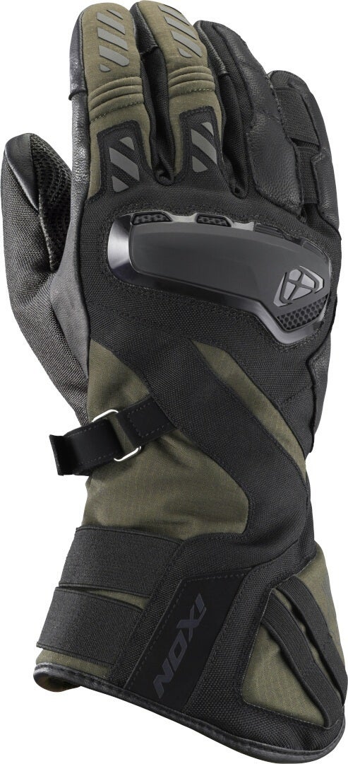 Ixon MS Drakkar vandtætte motorcykelhandsker Sort/Khaki 2XL Figur 3