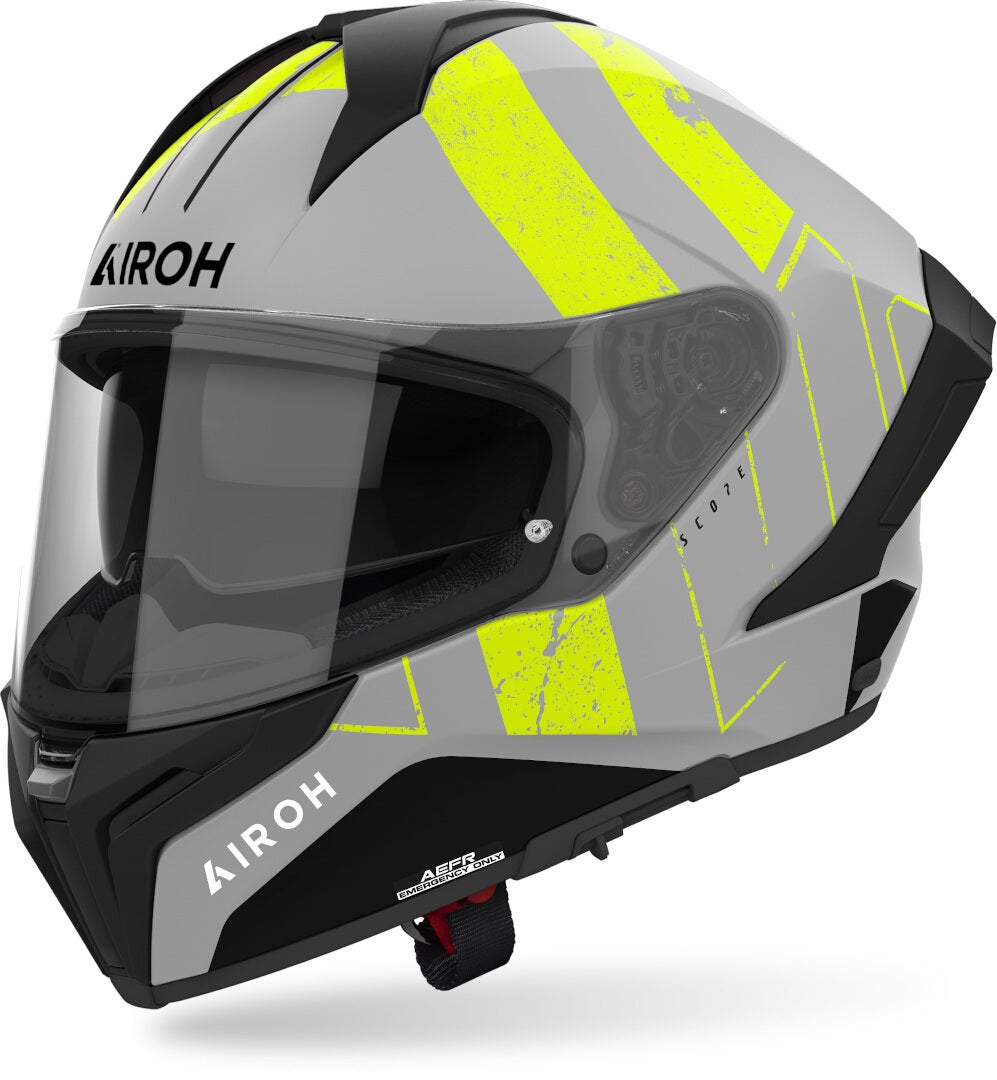 Airoh Matryx Scope Casco Gris mate/amarillo S (55/56) Figura 1