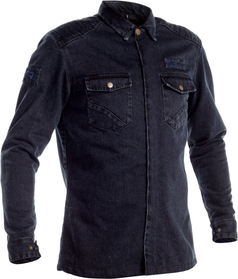 Richa Hamada Motorrad Hemd dunkelblau 4XL Abbildung 1