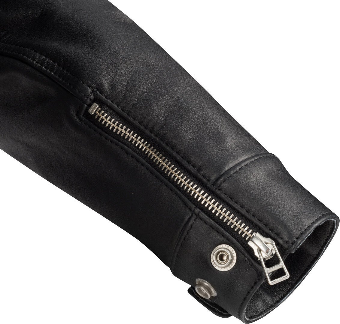 Side view of Segura Bogart Motorcycle Leather Jacket