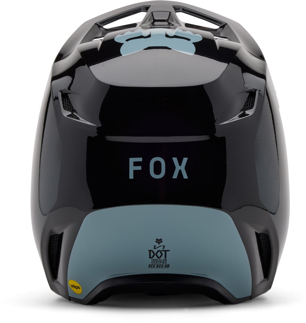 FOX V1 Taunt MIPS Casco da motocross giovanile nero Y/L (52/53) Figura 3