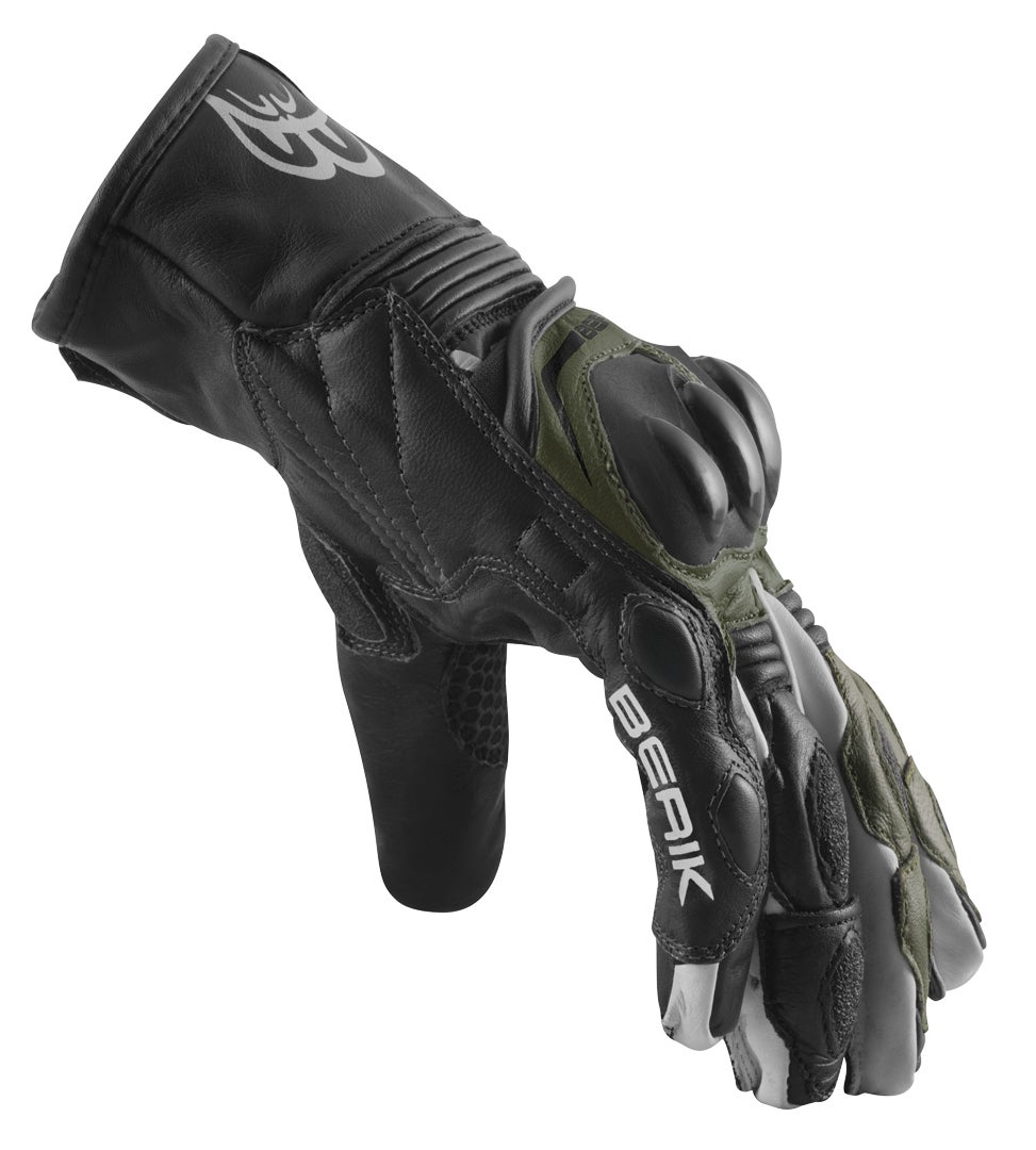 Berik Nador Motorcykel handsker sort/grøn L Figur 2