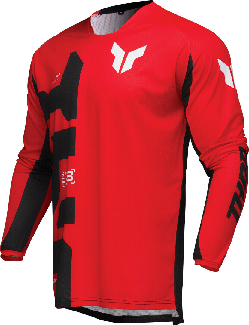 Thor Launchmode Forge Motocross Jersey red/black 3XL Figure 1