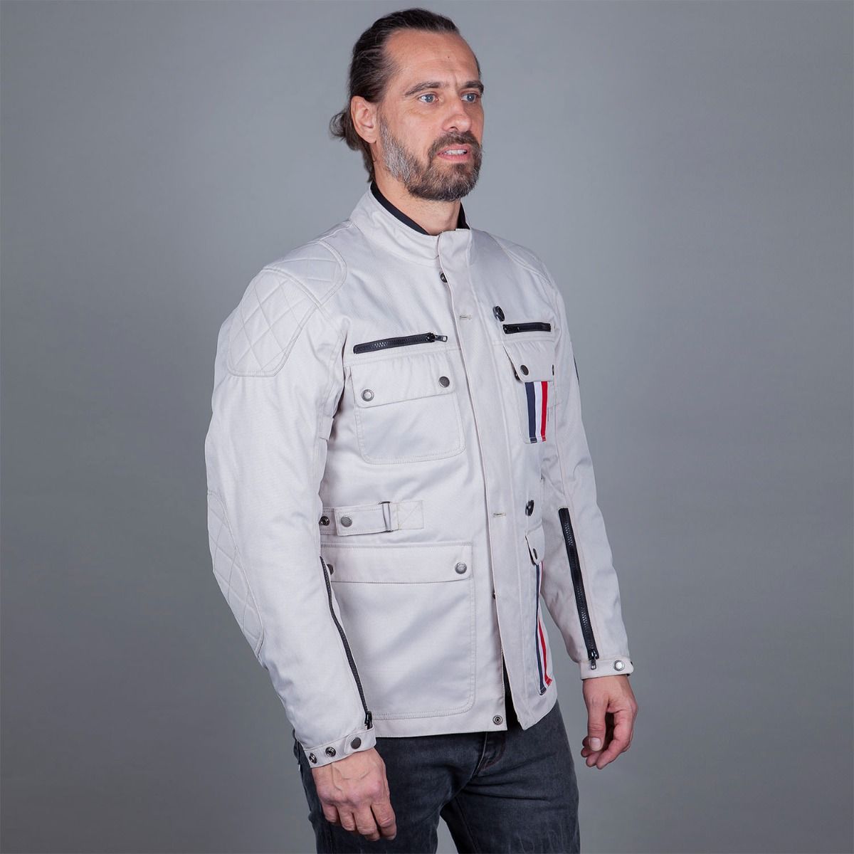 Helstons Hoggar waterproof Motorcycle Textile Jacket M Figure 3