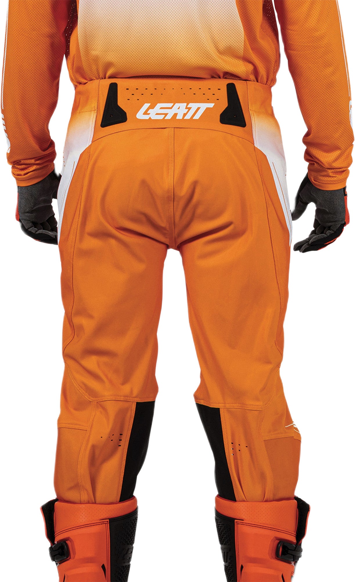 Leatt Moto 4.5 V26 Motorcross broek oranje/wit M Figuur 4