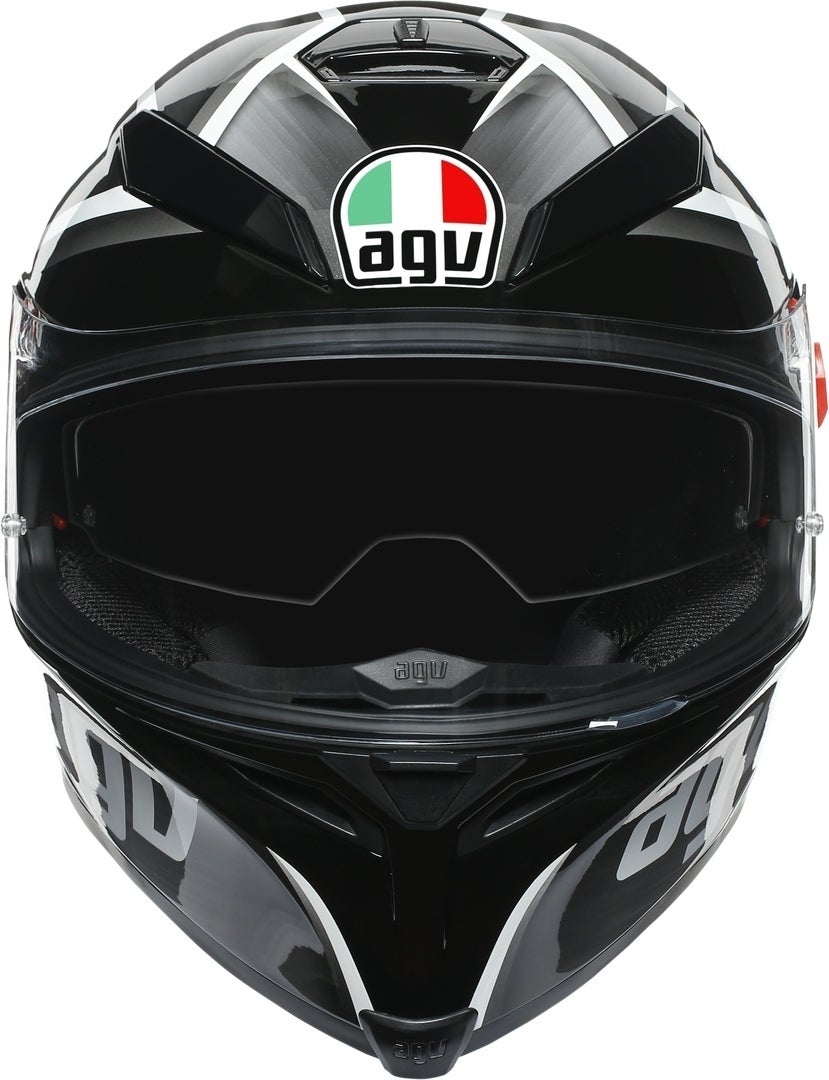 AGV K-5 S Tempest Helmet black/silver XL (61/62) Figure 5