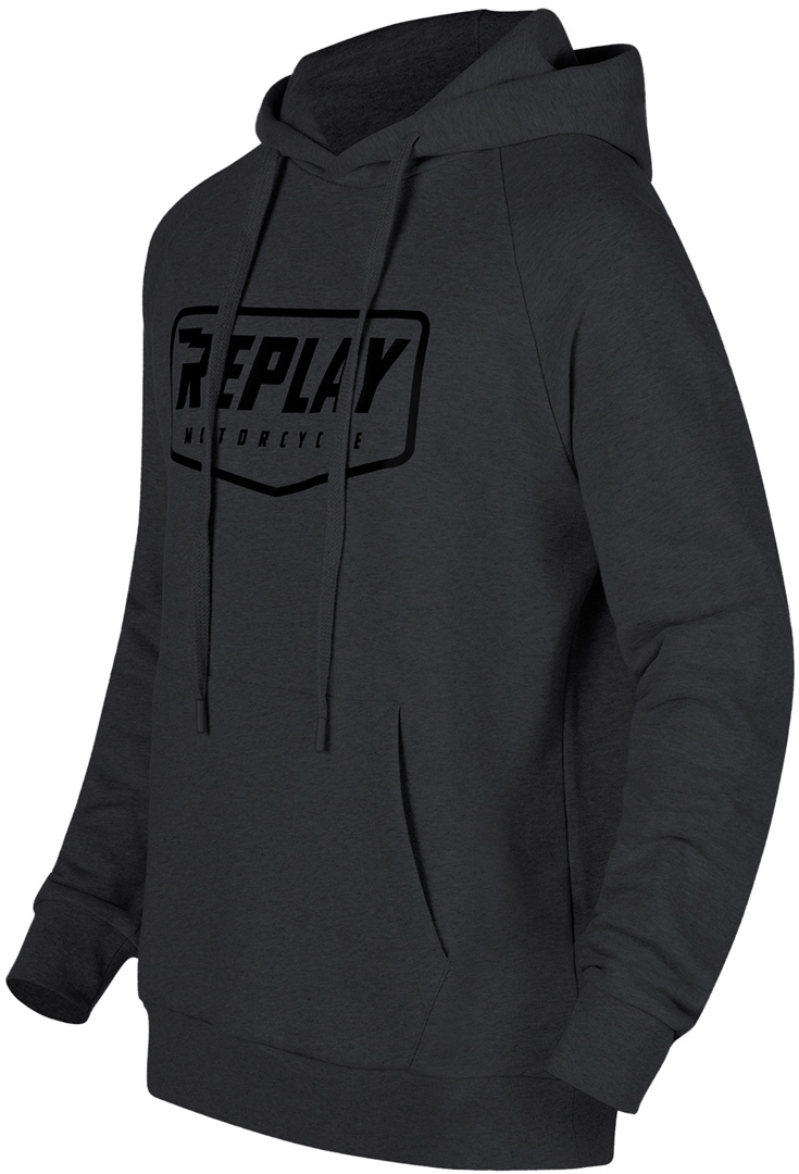 Replay Logo Hoodie schwarz M Abbildung 2