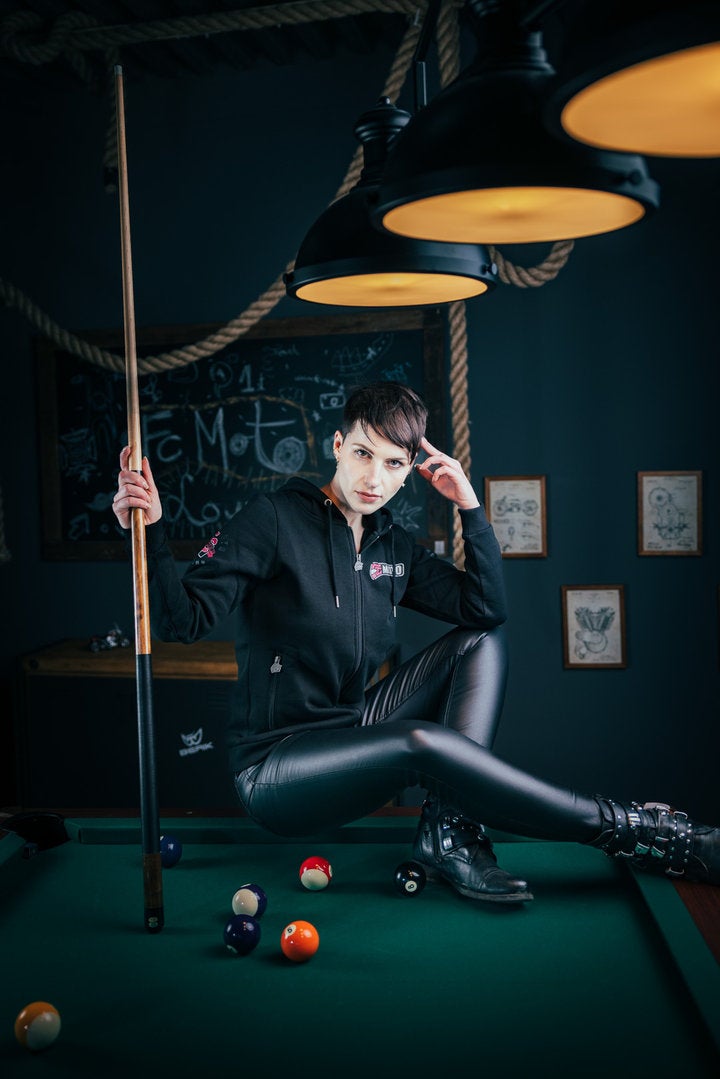 FC-Moto Effortless Dame Zip Hettegenser svart/rosa XL Figur 3