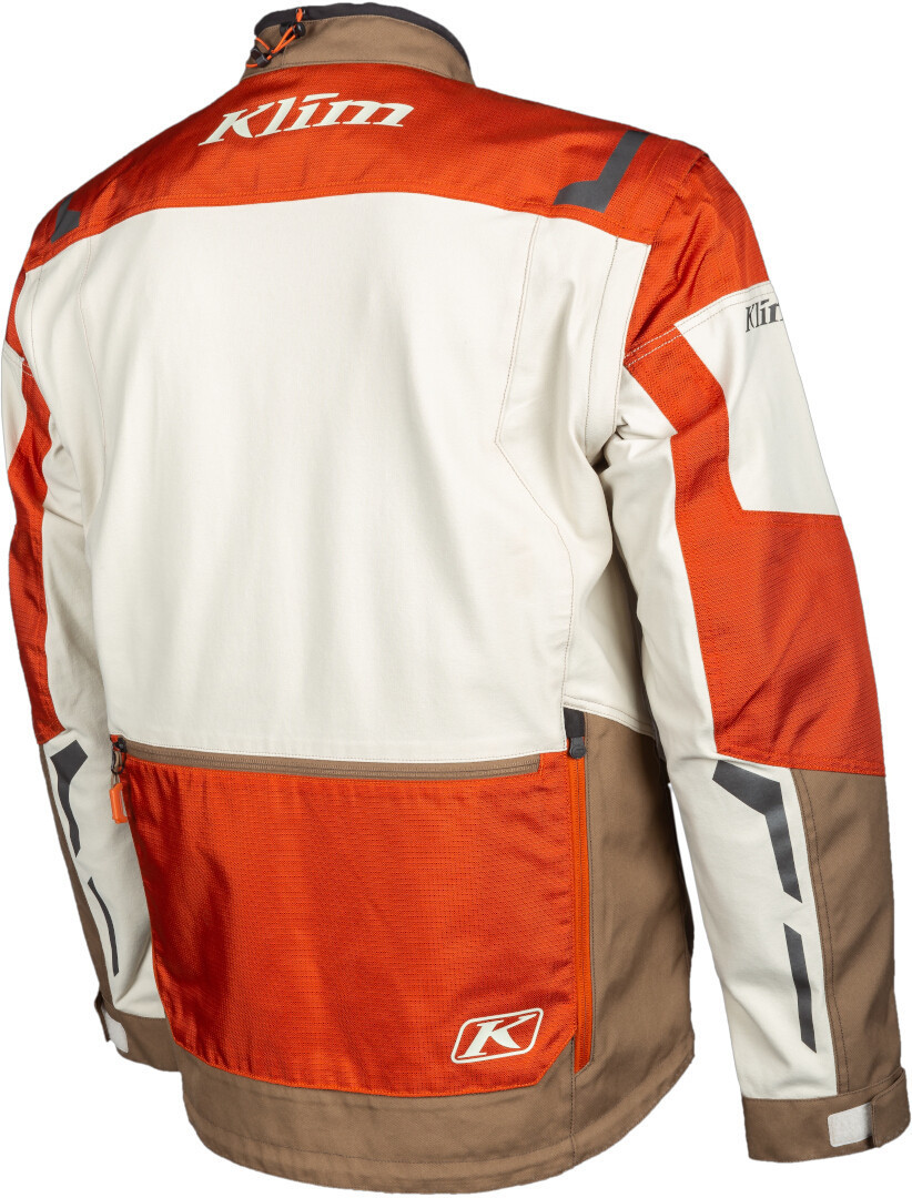 Klim Dakar Motorcycle Textile Jacket brown L Figure 6