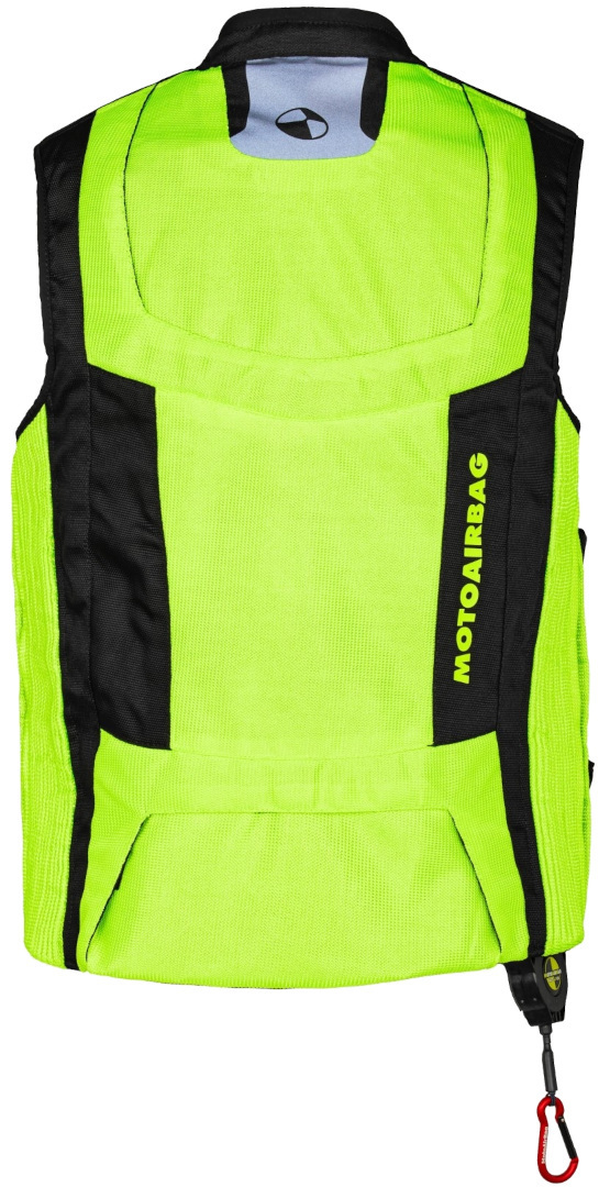 Motoairbag MAB v4 Vestă cu airbag negru/neon L/XL Figura 2