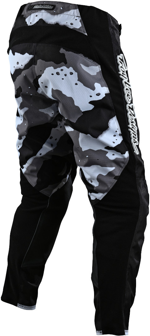 Troy Lee Designs GP Camo Motocross bukser sort/hvid/grå 34 Figur 2